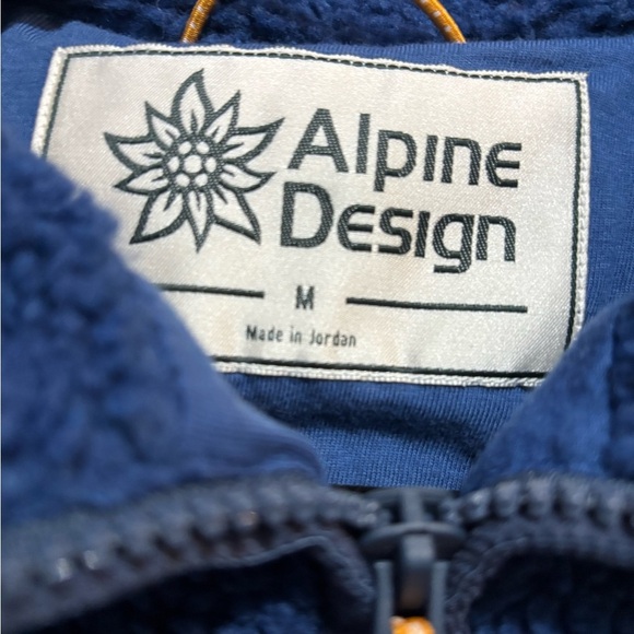 Alpine Design Blue Fleece Jacket - Picture 5 of 7
